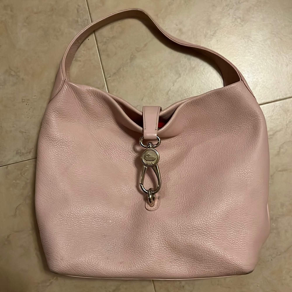 Dooney and Bourke pink leather bag purse